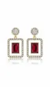 Beautiful red earring