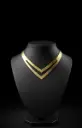 Gold coated chocker