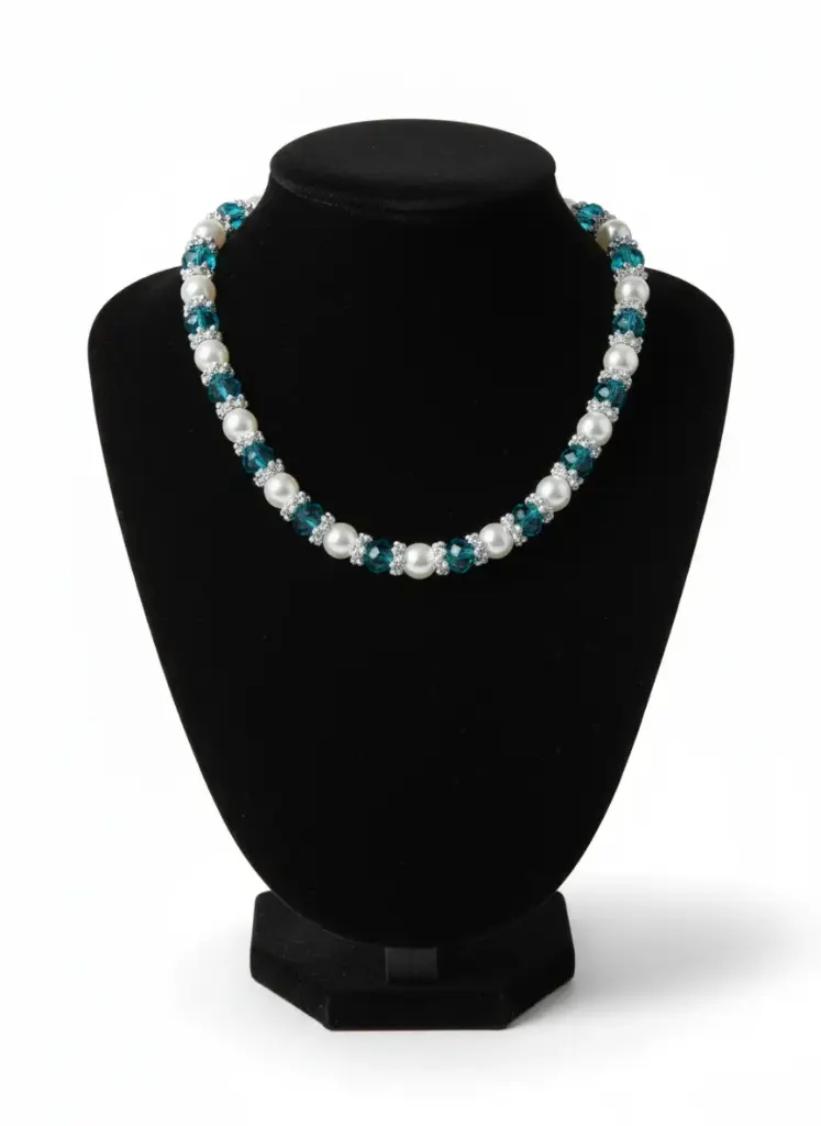 Classy pearl set