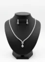 Seraphina Teardrop Tennis Necklace & Earring Suite